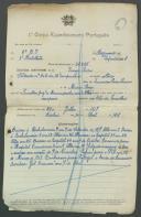 Inácio Pedro - Soldado - 12ª. Compª. Regimento de Infantaria nº. 4