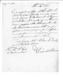 Avisos do conde de São Lourenço, do Ministério da Guerra, para o conde de Barbacena Francisco, da Repartição do chefe de Estado Maior General, remetendo relações dos requerimentos que se remeteram ao conde de Barbacena Francisco e vencimentos.