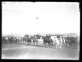 "Exercícios no hipódromo de Belém."