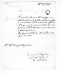Ofícios de Bernardo de Sá Nogueira para Agostinho José Freire sobre o armazenamento de pólvora numa igreja.