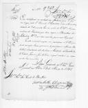 Ofício de João da Mata Chapuzete para o conde do Bonfim sobre o itinerário do Batalhão de Infantaria 7.