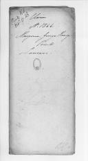 Processo de requerimento do soldado George Henry Musgrave, que serviu nos Lanceiros da Rainha, de compensação financeira pelo tempo de serviço em Portugal. 