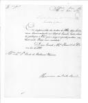 Correspondência de Maximiano de Brito Mouzinho para o conde de Barbacena Francisco sobre a tranquilidade e sossego público na praça de Elvas.