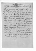 Ofícios (minutas) de D. Miguel Pereira Forjaz, secretário de Estado dos Negócios  da Guerra, para António da Silva Pedrosa, corregedor do Crime da Corte, sobre a prisão de Henrique Cussen, negociante inglês estabelecido em Lisboa. 