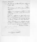 Correspondência de várias entidades para o conde de Saldanha, chefe do Estado Maior Imperial, e para José Lúcio Travassos Valdez, ajudante general do Exército, remetendo requerimentos (letra J).