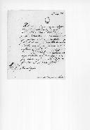 Ofícios do tenente-coronel Francisco António Pamplona Moniz, comandante do Batalhão de Caçadores 11, para D. Miguel Pereira Forjaz, secretário de Estado dos Negócios da Guerra, sobre licenças e deserção.