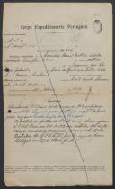Leandro Manuel Esteves Vilela  - Soldado - Regimento de Infantaria 32