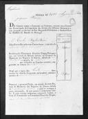 Títulos de crédito passados pela Comissão Encarregada da Liquidação das Contas dos Oficiais Estrangeiros aos militares do 1º Regimento de Infantaria Ligeira da Rainha (letra B).