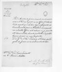 Ofícios de Adriano Maurício Guilherme Ferreri, chefe da 1ª Direcção da Secretaria de Estado dos Negócios da Guerra, para o comandante da 3ª Divisão Militar sobre o processo relativo à proposta de comandantes para os batalhões.