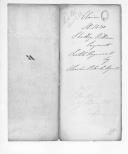 Processo do requerimento do sargento William Shelley do Regimento de Fuzileiros Escoceses.