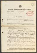Abilio Moreira - Soldado - Regimento de Infantaria nº31