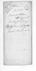 Processo do requerimento de Elisabeth Bannister em nome do seu filho sargento William Bannister, do Regimento de Grandeiros Britânicos.