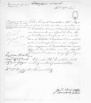 Correspondência de várias entidades para José Lúcio Travassos Valdez, ajudante general do Exército, remetendo requerimentos (letras N e M).