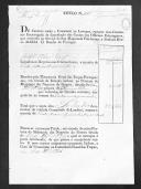 Títulos de crédito passados pela Comissão Encarregada da Liquidação das Contas dos Oficiais Estrangeiros (legação portuguesa em França), que estiveram ao serviço de D. Maria II (letra P).