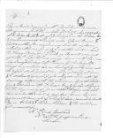 Processo sobre o requerimento do soldado Thomas Badland do Regimento de Lanceiros da Rainha.