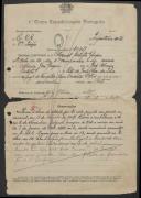 Manuel Batista Gaspar - Soldado - Regimento de Infantaria 31