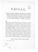 Edital do doutor Manuel Joaquim de Oliveira Almeida Vidal para todos os oficiais de qualquer Repartição da Justiça, apelando ao regresso dos funcionários aos seus postos de trabalho que os tinham abandonado devido à revolta na cidade do Porto; tendo sido redigido pelo escrivão José Nicolau de Carvalho.