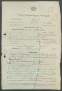 João Sebastião Furtado - 2º. Sargento - 12ª. Compª. Regimento de Infantaria nº. 4