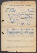 Francisco do Carmo Rodrigues - Soldado - 9ª. Compª. Regimento de Infantaria nº. 17
