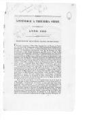 Decreto, cartas régias alvarás e manifestos dos anos de 1832 e 1833.