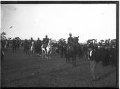 "Exercícios no hipódromo de Belém."