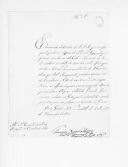 Correspondência do tenente-coronel Francisco Xavier Calheiros, comandante do Regimento de Infantaria 1, para António Joaquim Bandeira, comandante do Regimento de Cavalaria 10, remetendo guias relativas aos desertores Gonçalo José, Miguel Mendes e João Pereira. 