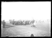 "Exercícios no hipódromo de Belém."