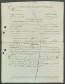 Francisco Fiel - Soldado - 12ª. Compª. Regimento Infantaria nº. 4