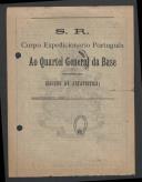 Manuel Moreira Rodrigues de Carvalho - Alferes Miliciano de Infantaria