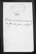 Correspondência do duque do Cadaval para Álvaro Xavier da Fonseca Coutinho e Póvoas, visconde de Molelos, conde do Rio Pardo e marquês de Tancos, Ajudante General do Exército, sobre solípedes, ofensas verbais e ameaças praticadas pela tripulação da escuna inglesa "Escape" e relação das testemunhas que presenciaram o ocorrido, deserções, defesa de costa, desembarque em Tavira de rebeldes e munições para batalhões de Pedrouços. 