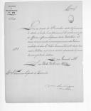 Ofício do Batalhão de Infantaria 18 para Francisco Infante de Lacerda sobre o juramento da Carta Constitucional de 1826 e circular (cópia) do Ministério da Guerra sobre a vigência da Carta Constitucional de 1826.