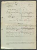 Joaquim Afonso Ramires - Soldado - 12ª. Compª. Regimento de Infantaria nº. 4