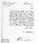 Carta de D. Maria do Carmo de Mendonça, remetendo um requerimento através do seu procurador A. Ramos, para que seu filho possa entrar no Colégio Militar da Luz.