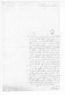 Ofício da Câmara de Valença do Minho para o infante D. Miguel, declarando a enorme simpatia pelo infante e admiração pelas proclamações deste, em 30 de Abril de 1824.