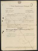 Joaquim Correia Júnior - Soldado - 12ª. Compª. Regimento de Infantaria nº. 4