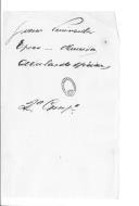 Cédulas de crédito sobre o pagamento dos oficiais da 2ª Companhia, do Batalhão de Caçadores 2, durante a época de Almeida na Guerra Peninsular.