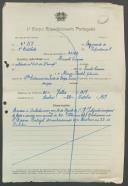 Manuel Cavaco - Soldado - 11ª. Compª. Regimento de Infantaria 4