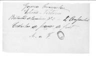 Cédulas de crédito sobre o pagamento das praças da 2ª Companhia, do Batalhão de Caçadores 2, durante a época de Vitória na Guerra Peninsular.