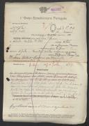 António Marques - Soldado - 1.º Grupo de Companhias de Administração Militar