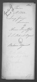 Processo do requerimento de Anne Long em nome do seu marido George Long, marinheiro no navio D. Maria.