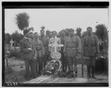 Cerimónia fúnebre em honra do soldado João R. Lopes.