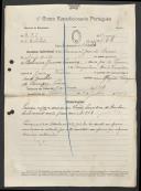 Manuel José de Paiva - Soldado - 1.º Batalhão do Regimento de Infantaria 6
