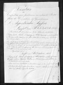 Processo de liquidação de contas do capitão Agostinho Ayssa que serviu no Batalhão de Caçadores do Guadiana.