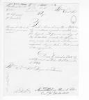 Ofícios de Bernardo António Zagalo, do Governo Militar do Algarve, para o duque da Terceira sobre o envio de documentos.