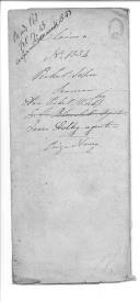 Processo do requerimento de Ann Ricket, viúva, em nome do seu marido John Ricket, marinheiro a bordo do navio D. Maria.