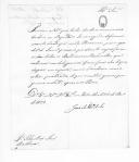 Correspondência de José de Vasconcelos de Sá para Sebastião José de Mira sobre alimentos, intendência, pessoal, presos e inspecções.