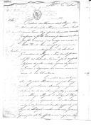 Carta do duque Wellington, para D. Miguel Pereira Forjaz, ministro e secretário de Estado dos Negócios da Guerra, sobre o estado financeiro do país.