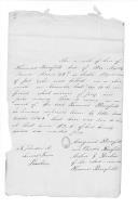 Processo de Thomas Barefield do Regimento de Granadeiros Irlandeses da Rainha.