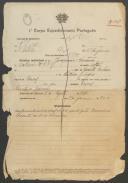 Joaquim António - Soldado - Regimento de Infantaria nº 11
