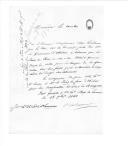 Correspondência do conde de Bourmont para o conde de São Lourenço sobre pagamento dos soldos às tropas de Óbidos, gratificação a abonar ao brigadeiro João de Gouveia Osório, comandante da 4ª Divisão do Exército de Operções, pedido de abono para todas as ordenanças da guarnição de Almeida, abono das tropas da Beira Baixa e pagamento de rações de pão e etape aos milicianos do Regimento da Feira, reunidos em Cantanhede.